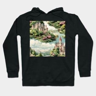 Castles Pattern 14 - France Hoodie